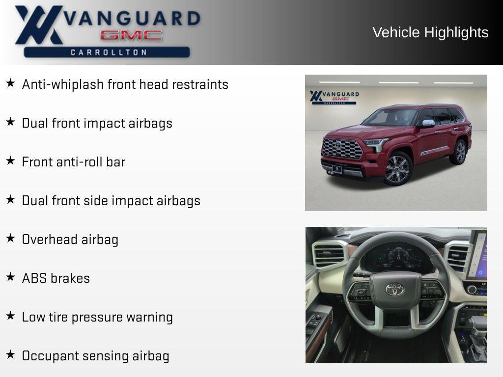used 2023 Toyota Sequoia car, priced at $64,269