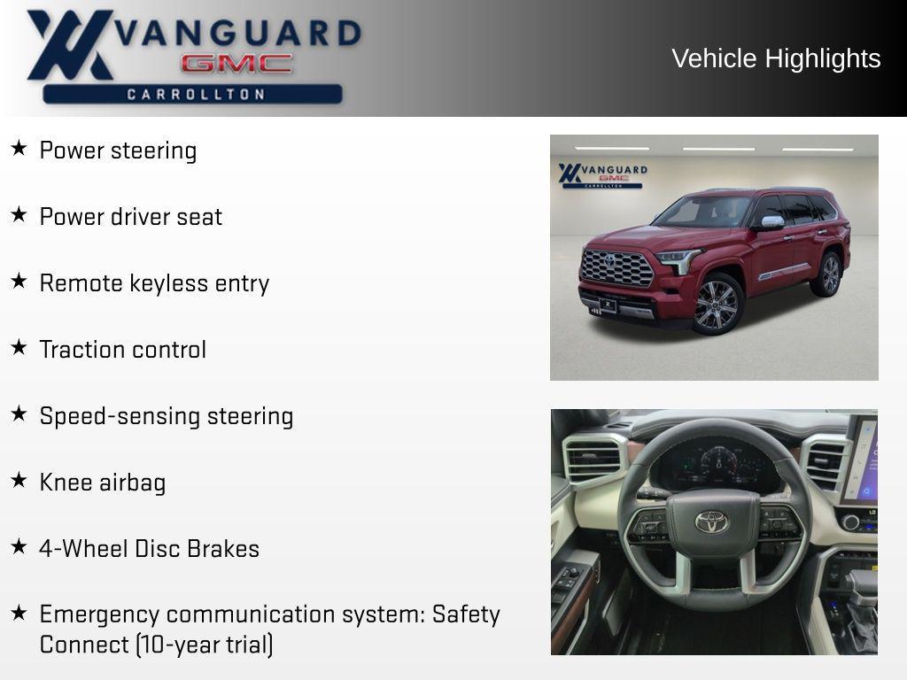 used 2023 Toyota Sequoia car, priced at $64,269