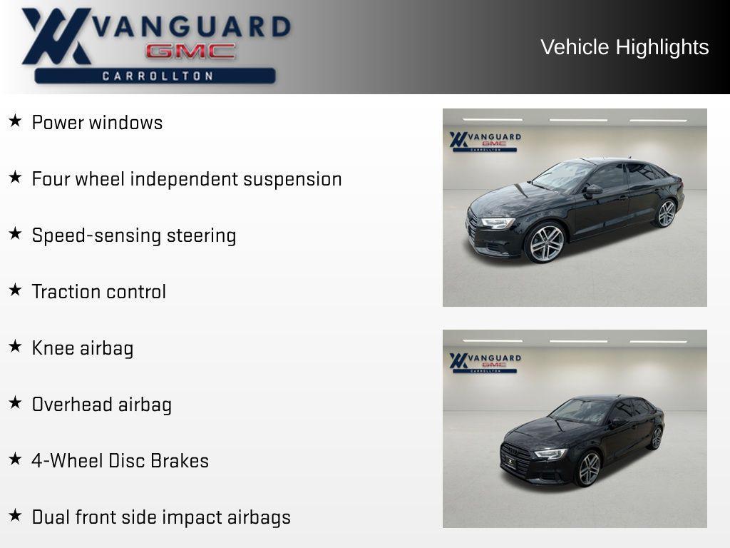 used 2020 Audi A3 car, priced at $17,198