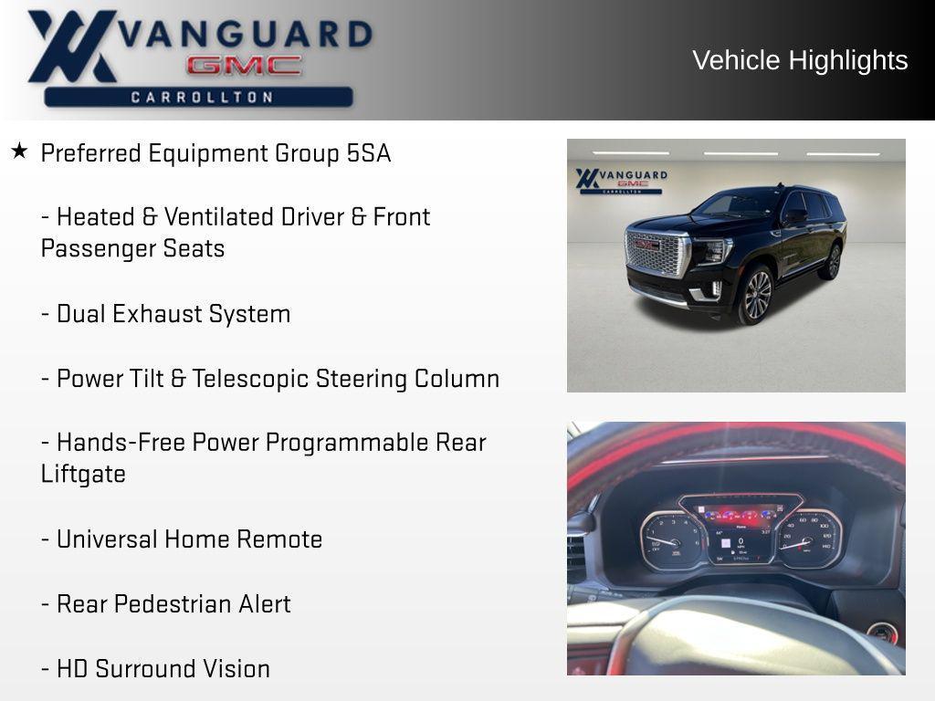 used 2021 GMC Yukon car, priced at $50,990