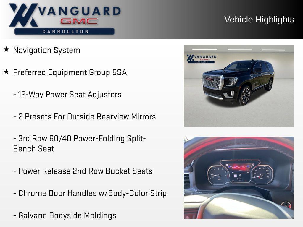 used 2021 GMC Yukon car, priced at $50,990