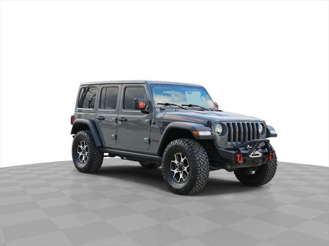 used 2020 Jeep Wrangler Unlimited car, priced at $34,856