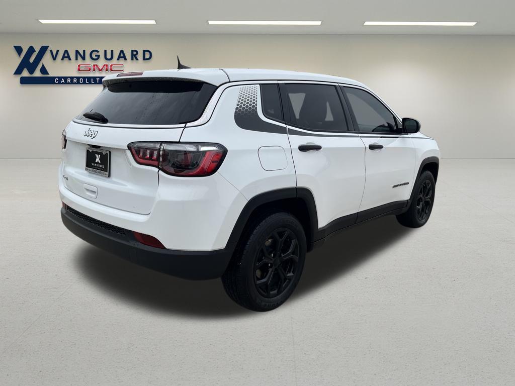 used 2024 Jeep Compass car, priced at $19,766