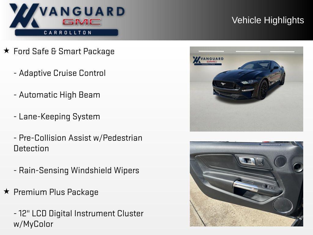 used 2020 Ford Mustang car, priced at $28,277