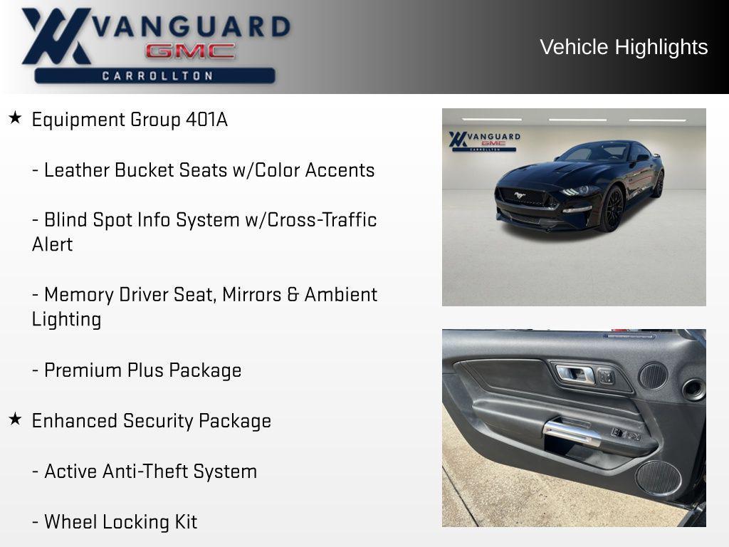 used 2020 Ford Mustang car, priced at $28,277