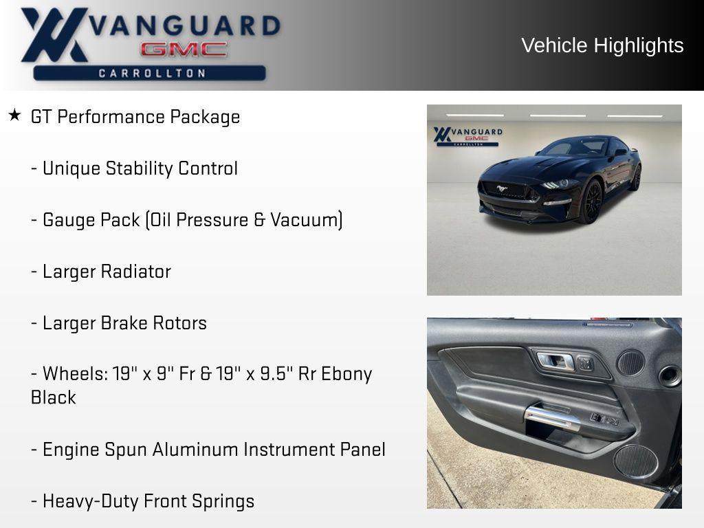 used 2020 Ford Mustang car, priced at $28,277