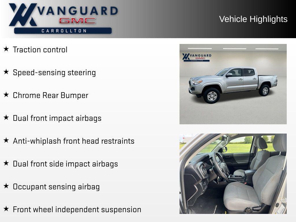 used 2022 Toyota Tacoma car, priced at $26,909
