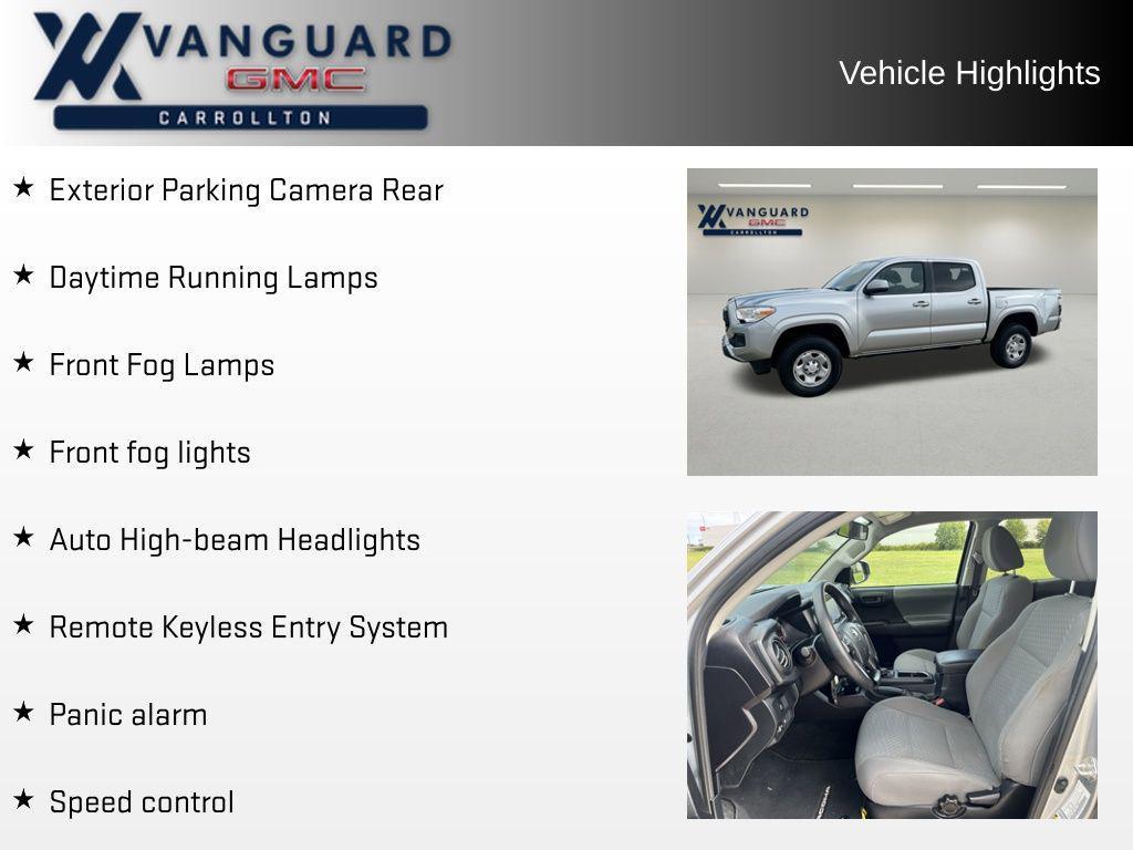 used 2022 Toyota Tacoma car, priced at $26,909