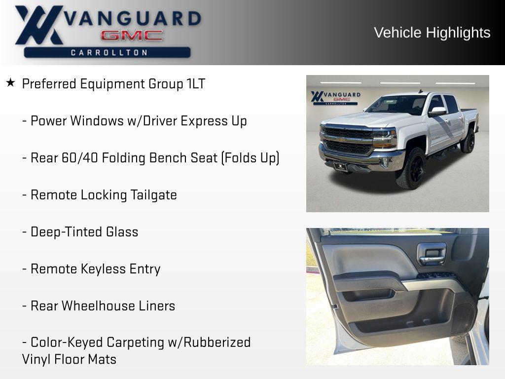 used 2018 Chevrolet Silverado 1500 car, priced at $20,998