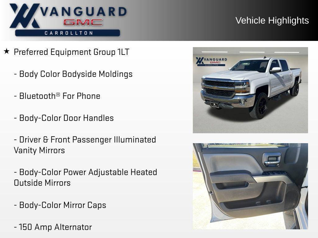 used 2018 Chevrolet Silverado 1500 car, priced at $20,998