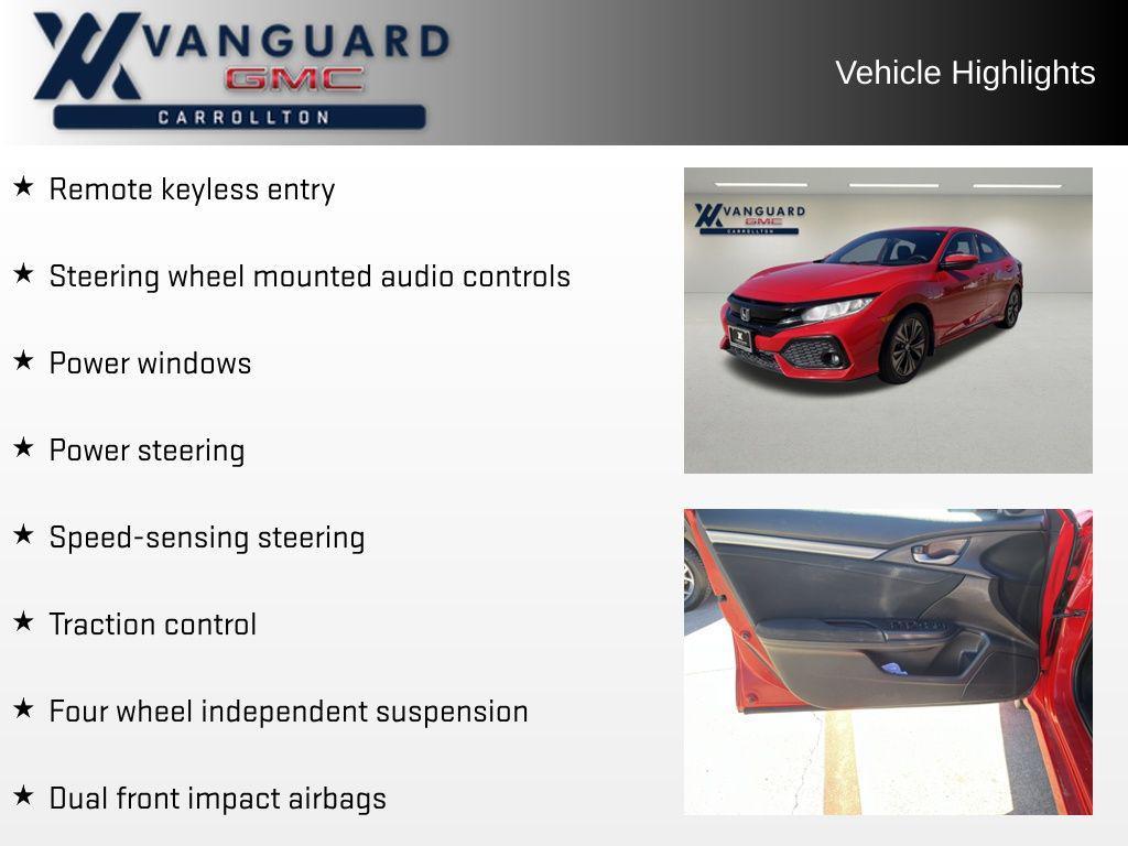 used 2018 Honda Civic car, priced at $13,652