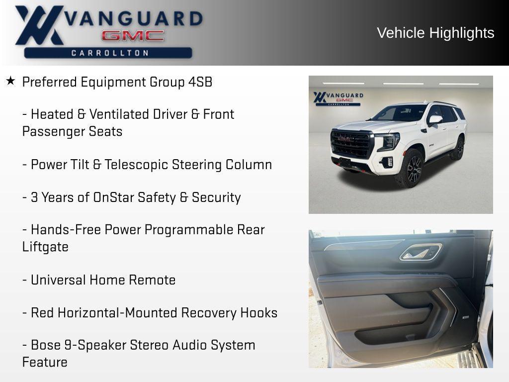 used 2023 GMC Yukon car, priced at $57,663