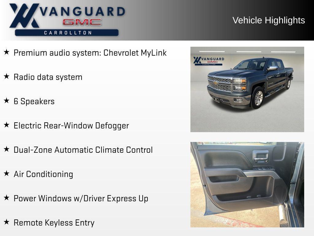 used 2014 Chevrolet Silverado 1500 car, priced at $17,901