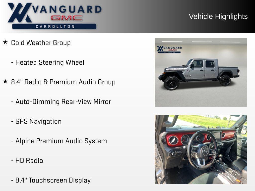 used 2021 Jeep Gladiator car, priced at $31,924