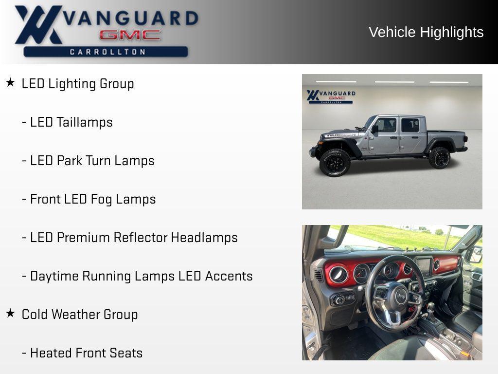 used 2021 Jeep Gladiator car, priced at $31,924