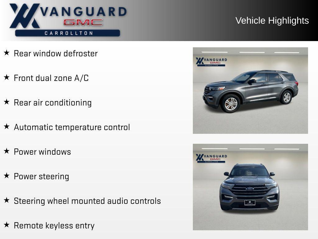 used 2021 Ford Explorer car, priced at $18,992