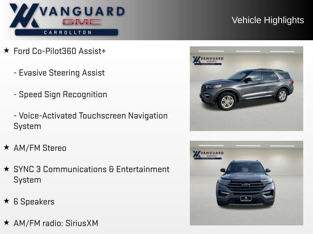 used 2021 Ford Explorer car, priced at $18,992