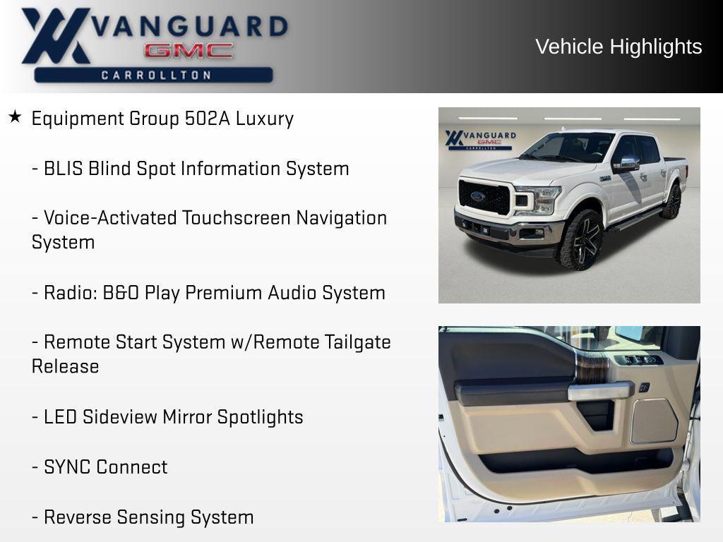 used 2018 Ford F-150 car, priced at $18,899