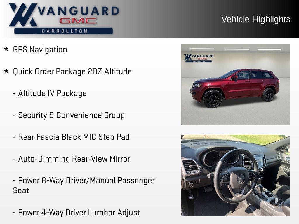 used 2019 Jeep Grand Cherokee car, priced at $16,989