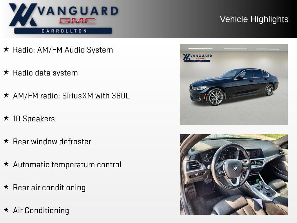 used 2021 BMW 330 car, priced at $22,916