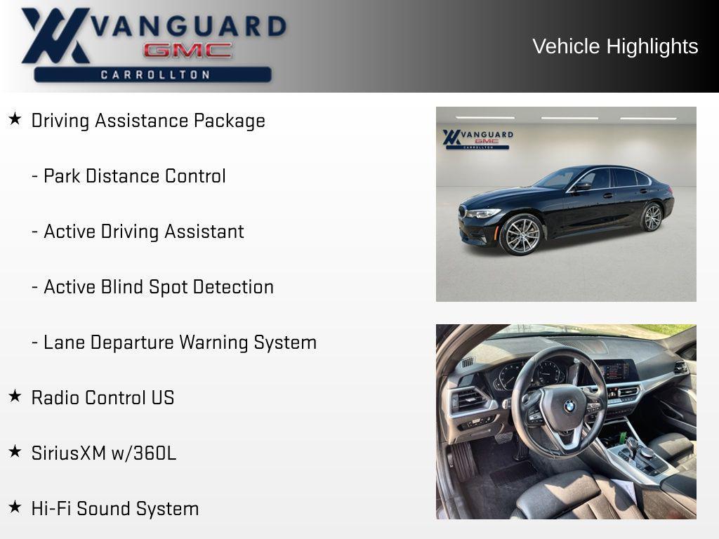 used 2021 BMW 330 car, priced at $22,916