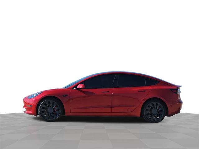 used 2022 Tesla Model 3 car, priced at $28,528