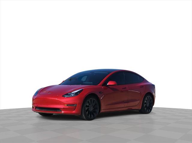 used 2022 Tesla Model 3 car, priced at $28,528