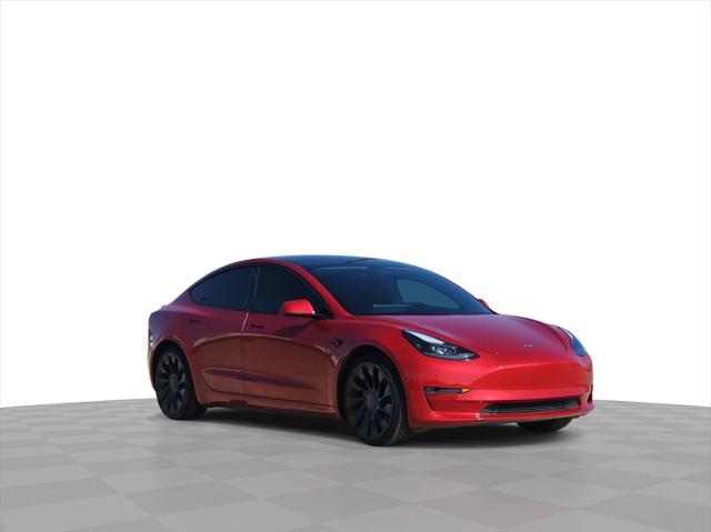 used 2022 Tesla Model 3 car, priced at $28,528