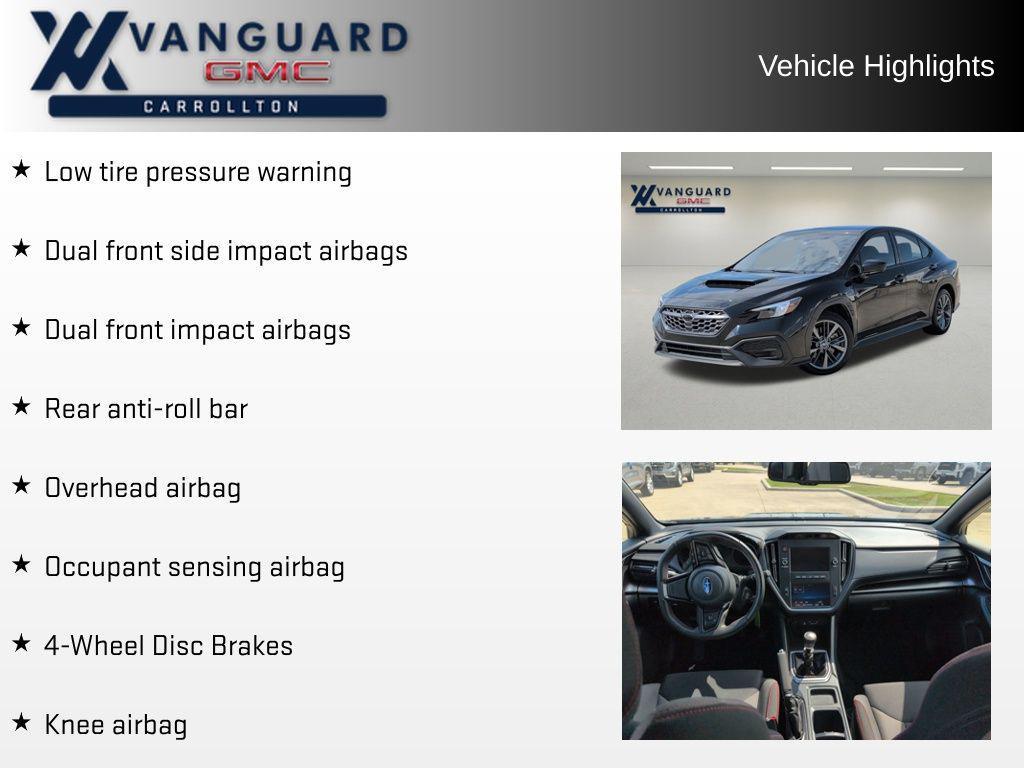 used 2022 Subaru WRX car, priced at $24,444
