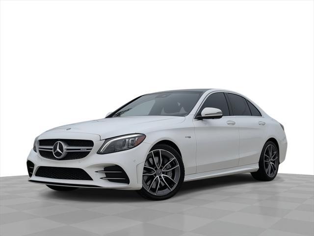 used 2020 Mercedes-Benz AMG C 43 car, priced at $38,989