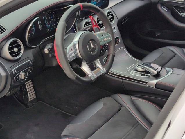 used 2020 Mercedes-Benz AMG C 43 car, priced at $38,989