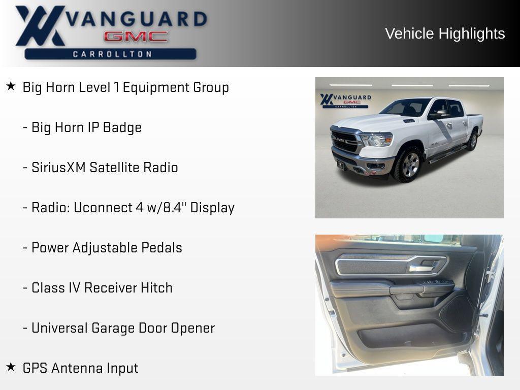used 2020 Ram 1500 car, priced at $21,762
