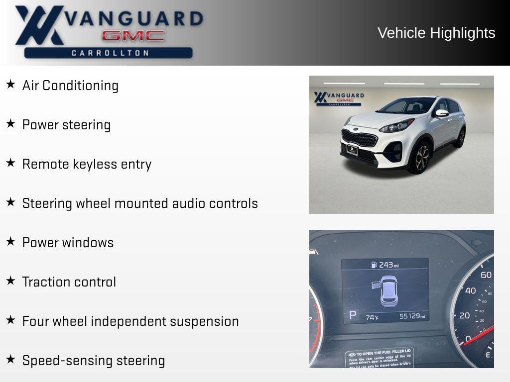 used 2020 Kia Sportage car, priced at $16,931