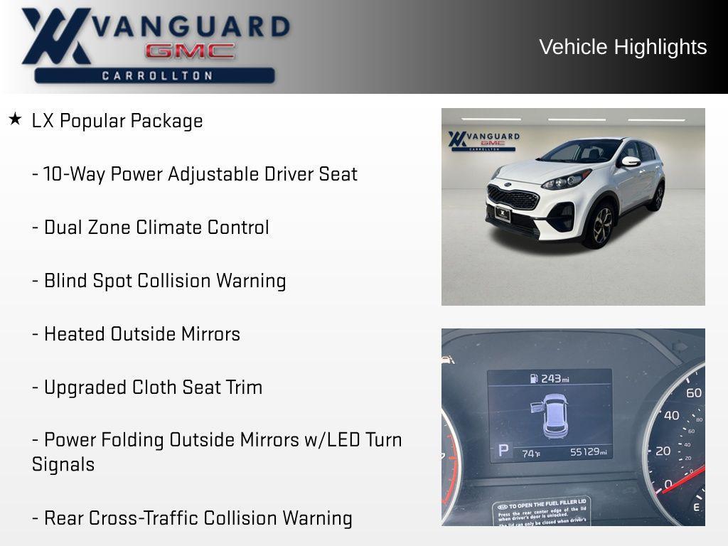 used 2020 Kia Sportage car, priced at $16,931