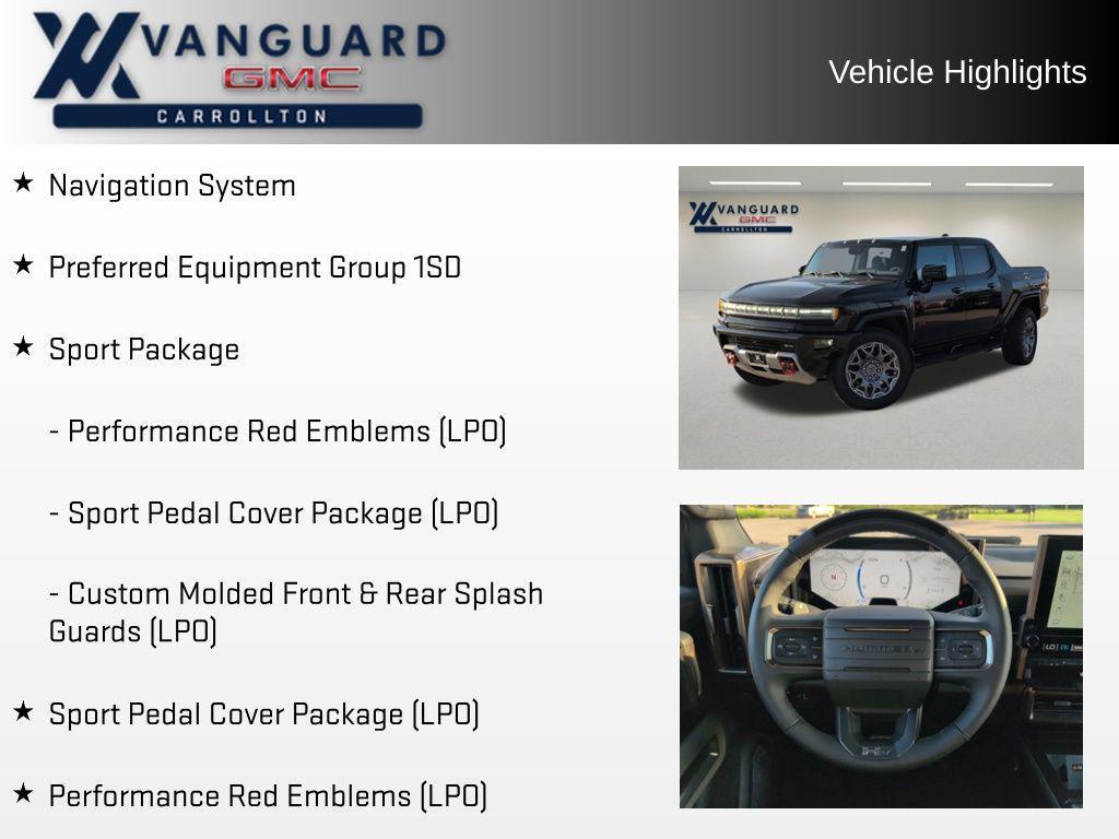 new 2025 GMC HUMMER EV Pickup car, priced at $92,976