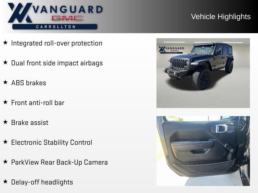 used 2022 Jeep Wrangler Unlimited car, priced at $26,113