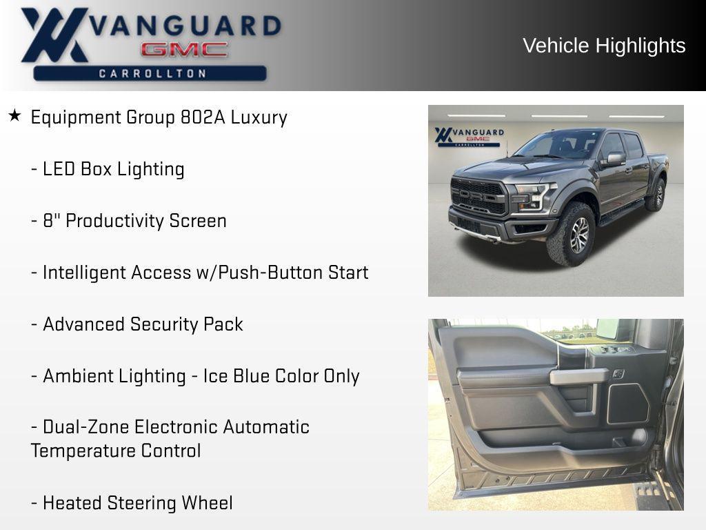 used 2018 Ford F-150 car, priced at $38,889