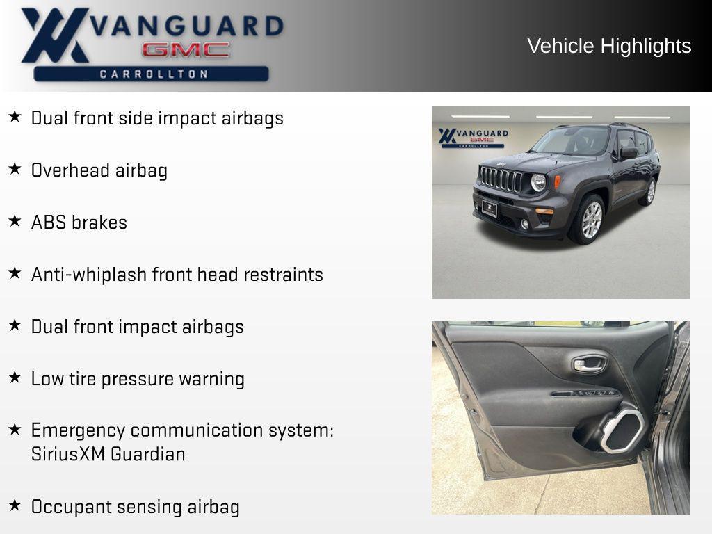 used 2021 Jeep Renegade car, priced at $18,581