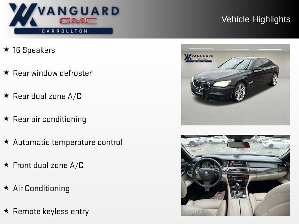 used 2015 BMW 750 car, priced at $11,985