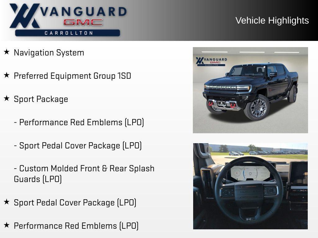 new 2025 GMC HUMMER EV Pickup car, priced at $94,182