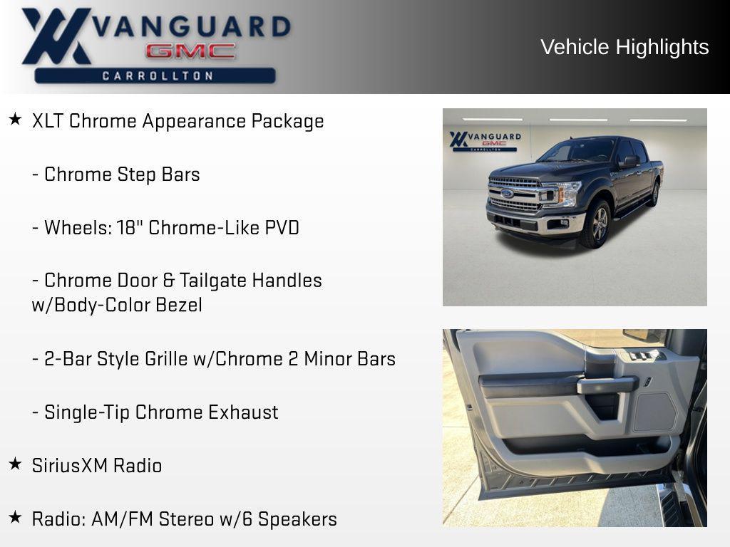 used 2020 Ford F-150 car, priced at $19,887