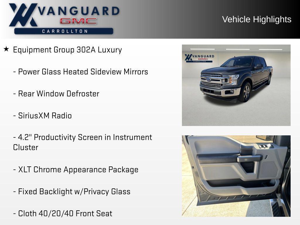 used 2020 Ford F-150 car, priced at $19,887