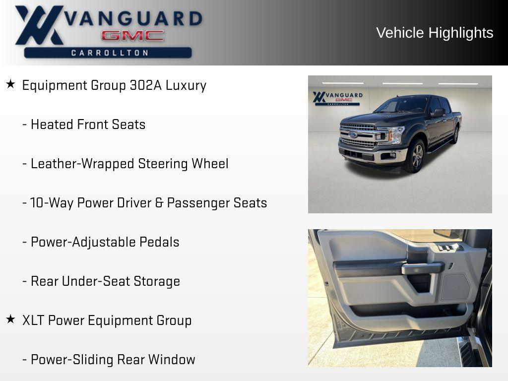 used 2020 Ford F-150 car, priced at $19,887