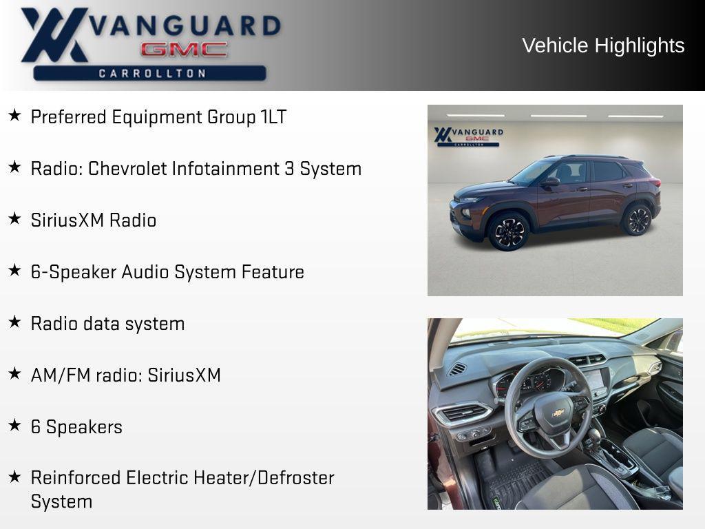 used 2023 Chevrolet TrailBlazer car, priced at $17,210