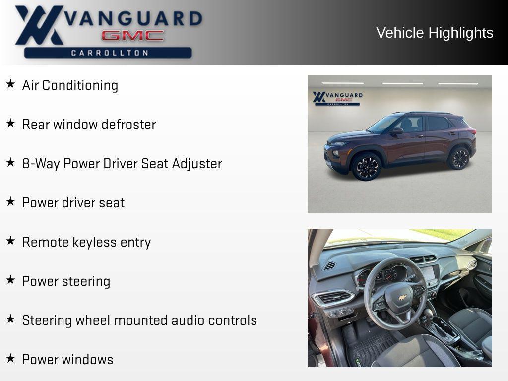 used 2023 Chevrolet TrailBlazer car, priced at $17,210