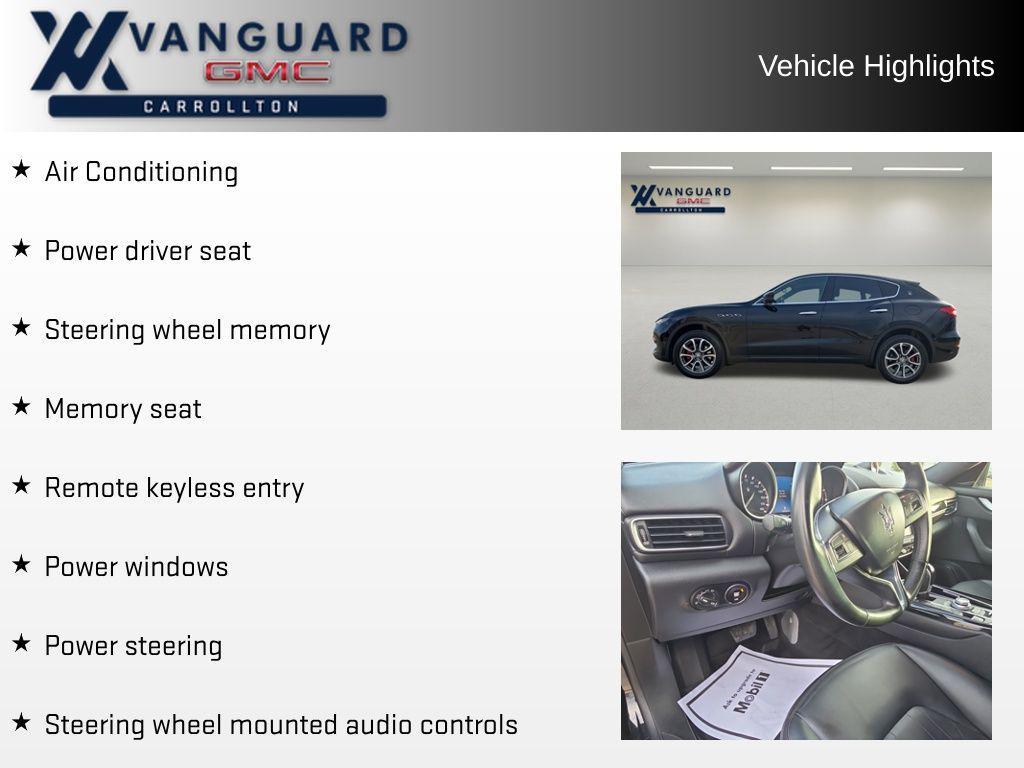 used 2018 Maserati Levante car, priced at $19,467