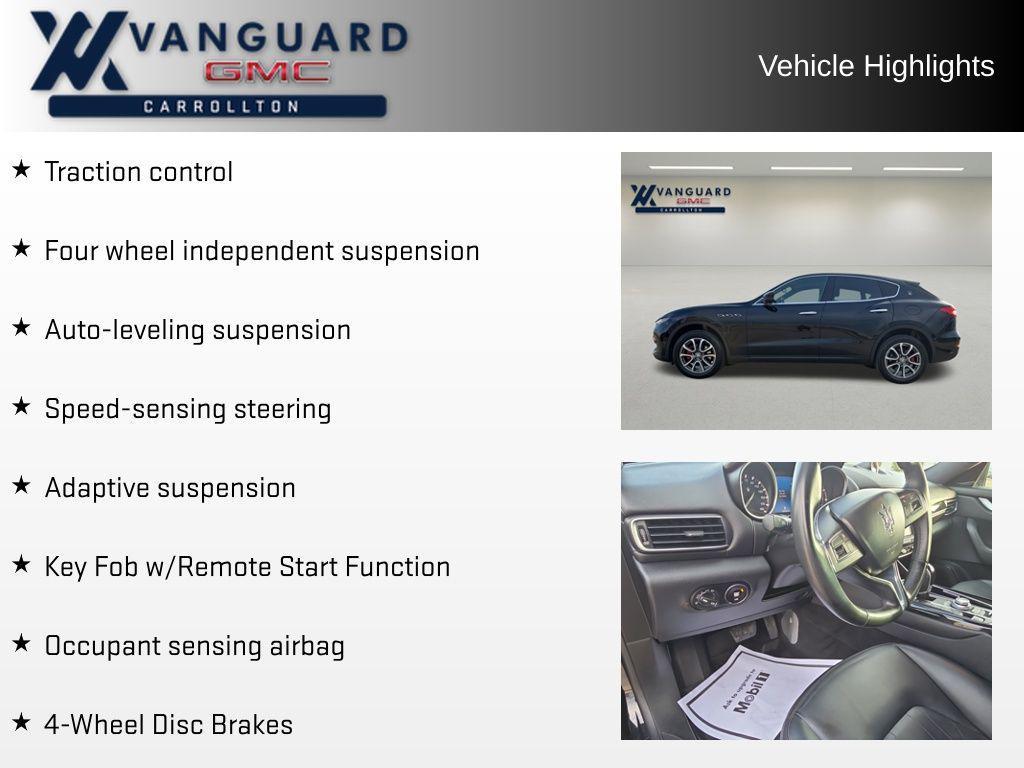 used 2018 Maserati Levante car, priced at $19,467