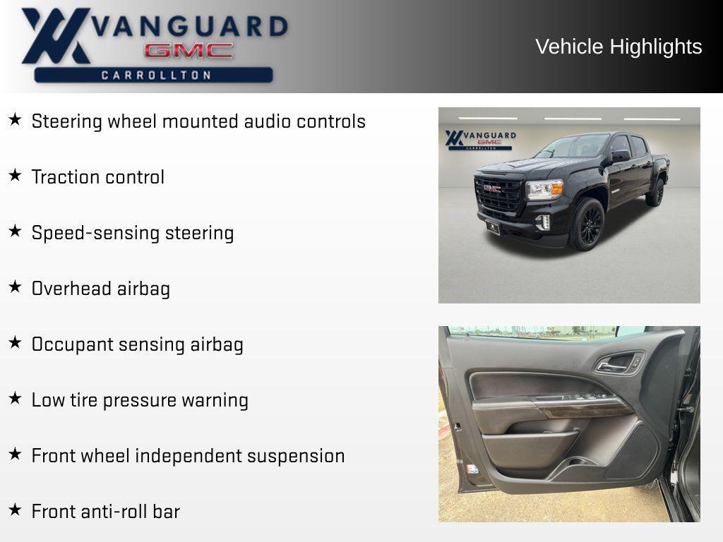 used 2021 GMC Canyon car, priced at $19,787