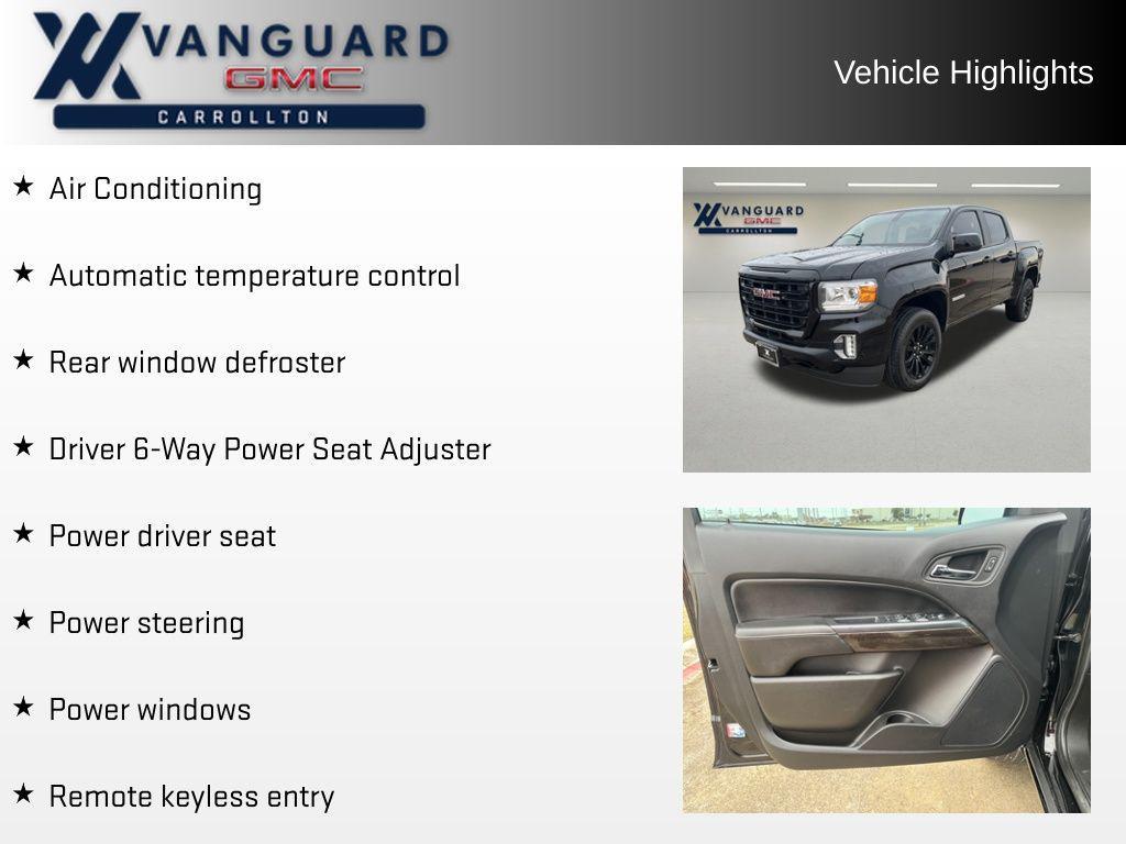 used 2021 GMC Canyon car, priced at $19,787