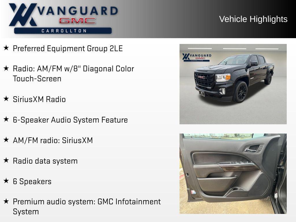used 2021 GMC Canyon car, priced at $19,787